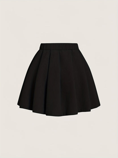 Women's pleated skirt in elegant casual style – Perfect for everyday wear and going out