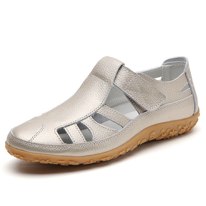 Zoe – Handmade Retro Soft Sole Velcro Casual Shoes for Women