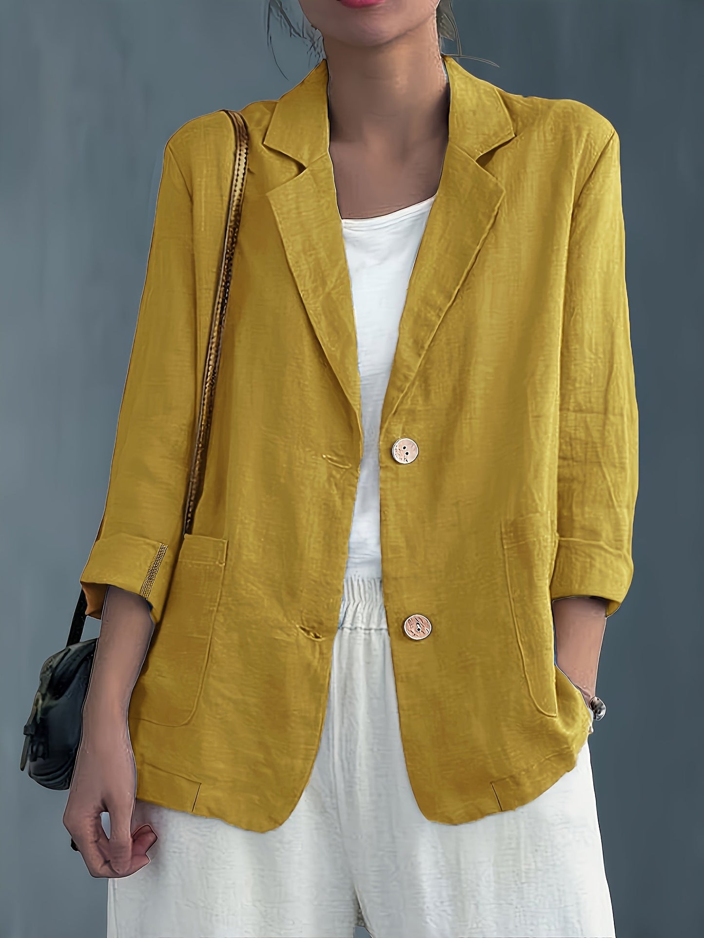 Women's Blazer in a Casual Business Look – Elegant Casual and Office Style
