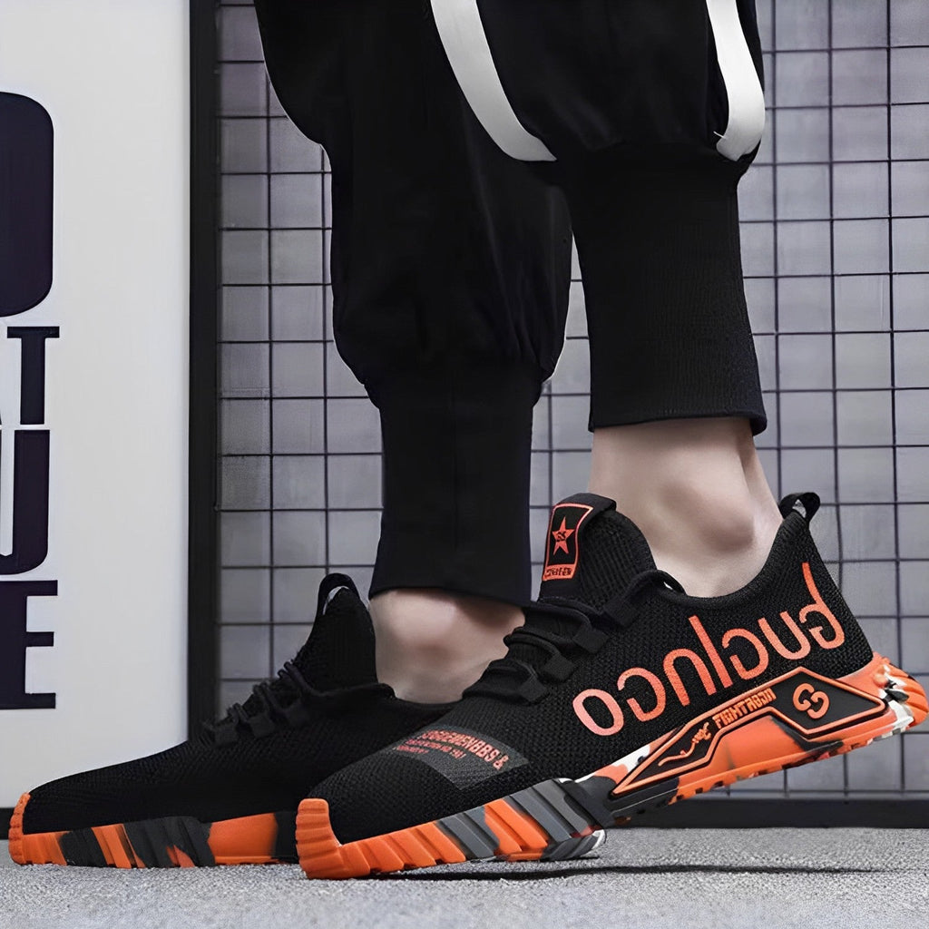 Men's Work Sneakers Safety Shoe Sporty Style for Work and Leisure