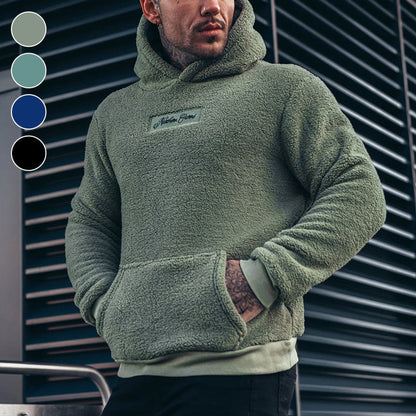 Men's Plush Style Hoodie – Cozy Casual Hoodie for Maximum Comfort