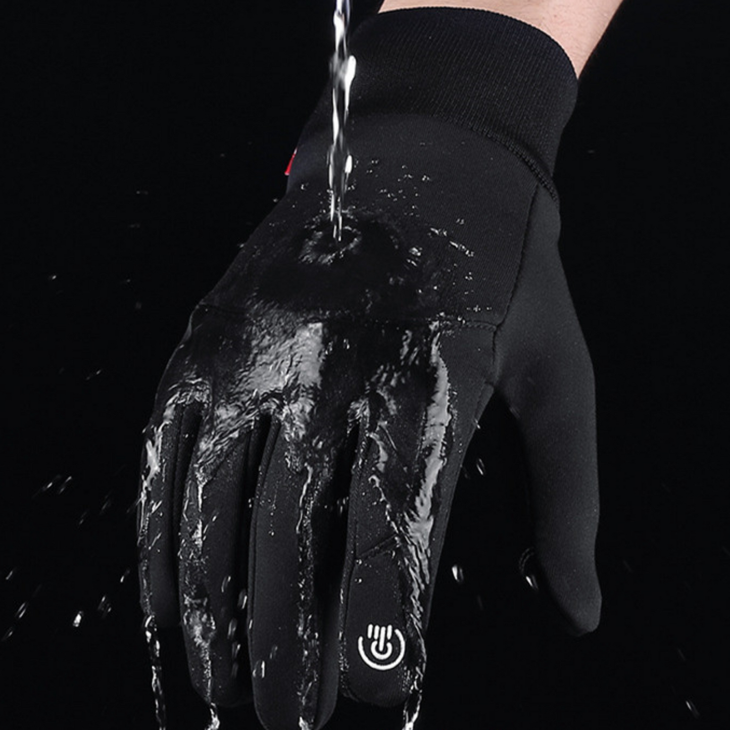 Men's Touchscreen Winter Gloves – Windproof, Waterproof, Ideal for Outdoor and Sports