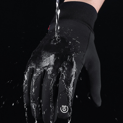 Men's Touchscreen Winter Gloves – Windproof, Waterproof, Ideal for Outdoor and Sports