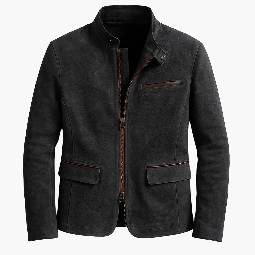 Men's Utility Jacket Modern Urban Style Transitional Jacket Casual