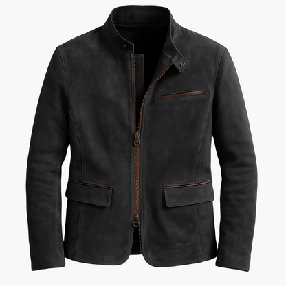 Men's Utility Jacket Modern Urban Style Transitional Jacket Casual