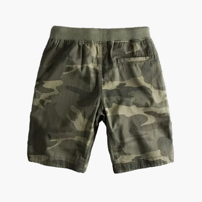 Men's Camouflage Exercise and Leisure Shorts – Athletic Appearance for Outdoor and Workout