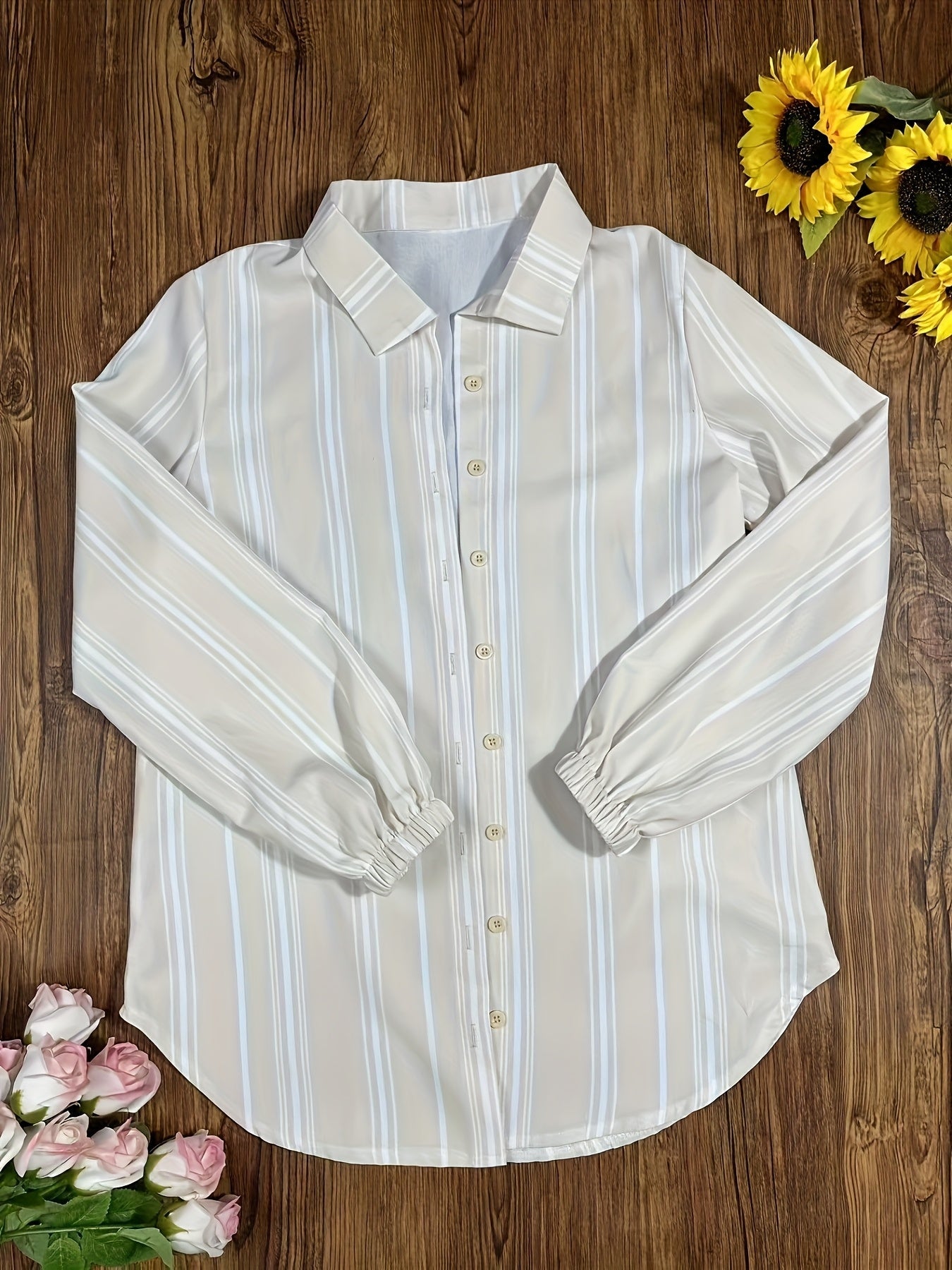 Women's Set – Fashionable Striped Crop Top with Wrap Detail, Shirt, and Denim Skirt – Perfect for Summer & Leisure
