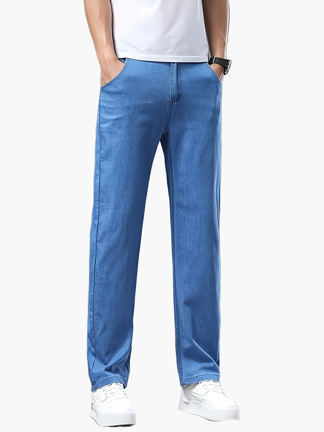 Herren Basic Jeans Regular Fit – Modische Alltagsjeans für Freizeit und Büro