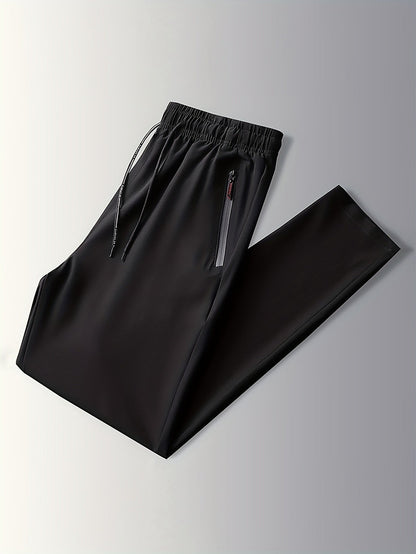 Men's Sports Pants with Zipper Pockets – Comfortable Training Pants for Everyday and Fitness Use