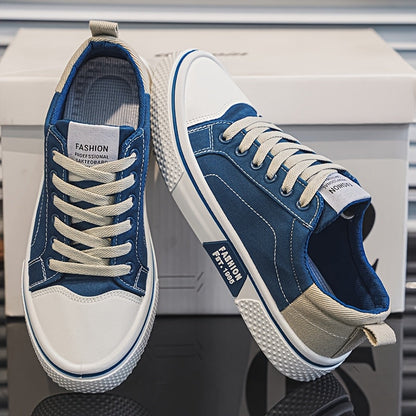 Men's low-top sneakers in retro skater style for leisure and everyday wear