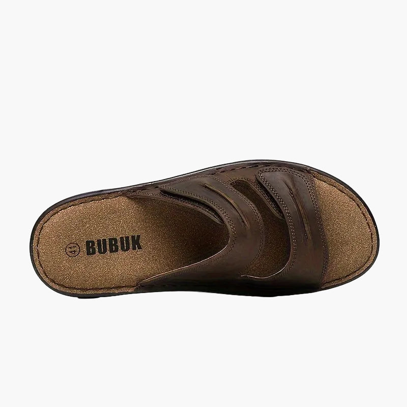 Herren Komfort Outdoor-Sandalen mit Klettverschluss – Bequeme Freizeitschuhe für Alltag & Spaziergänge