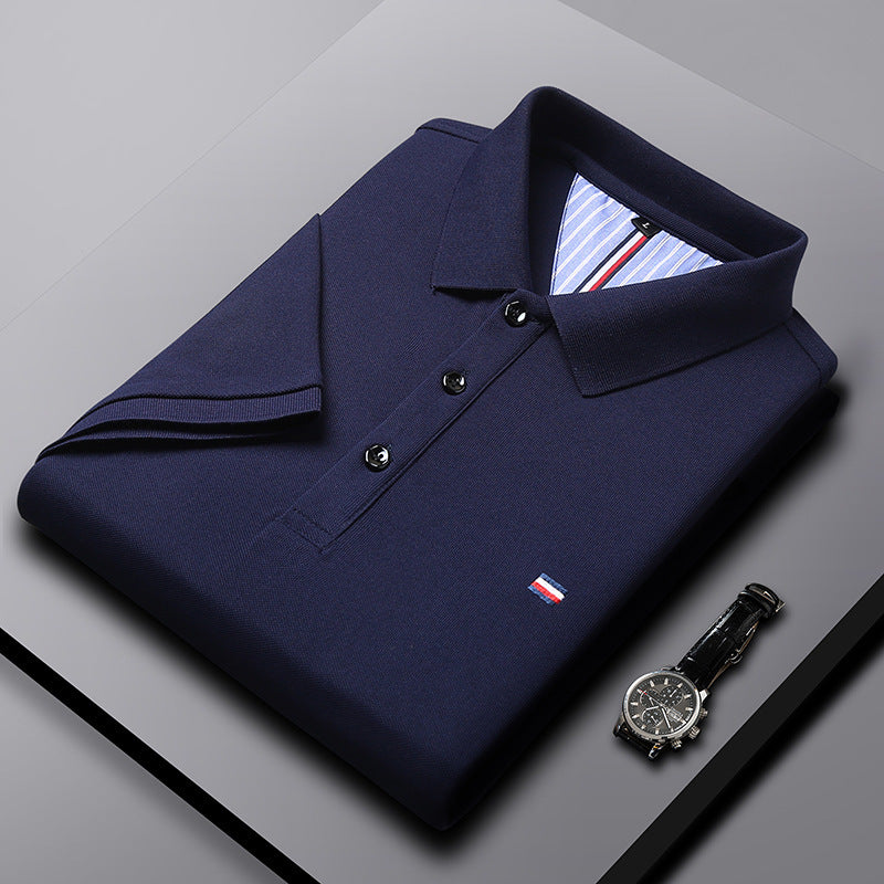 Louis – Trendy summer polo shirt for men with short sleeve