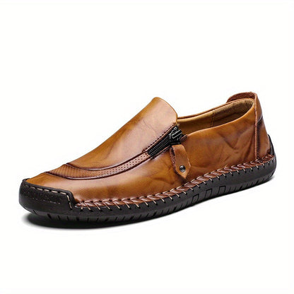 Herren Vintage Freizeitschuhe mit Reißverschluss – Bequeme Slip-Ons für Alltag und Party