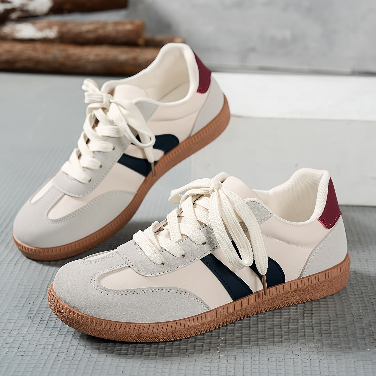 Women's Retro Sneakers for Everyday and Leisure – Sporty Style
