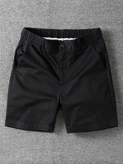 Herren Freizeitshorts mit elastischem Bund und klassischem Schnitt – Perfekt für Alltag und Urlaub