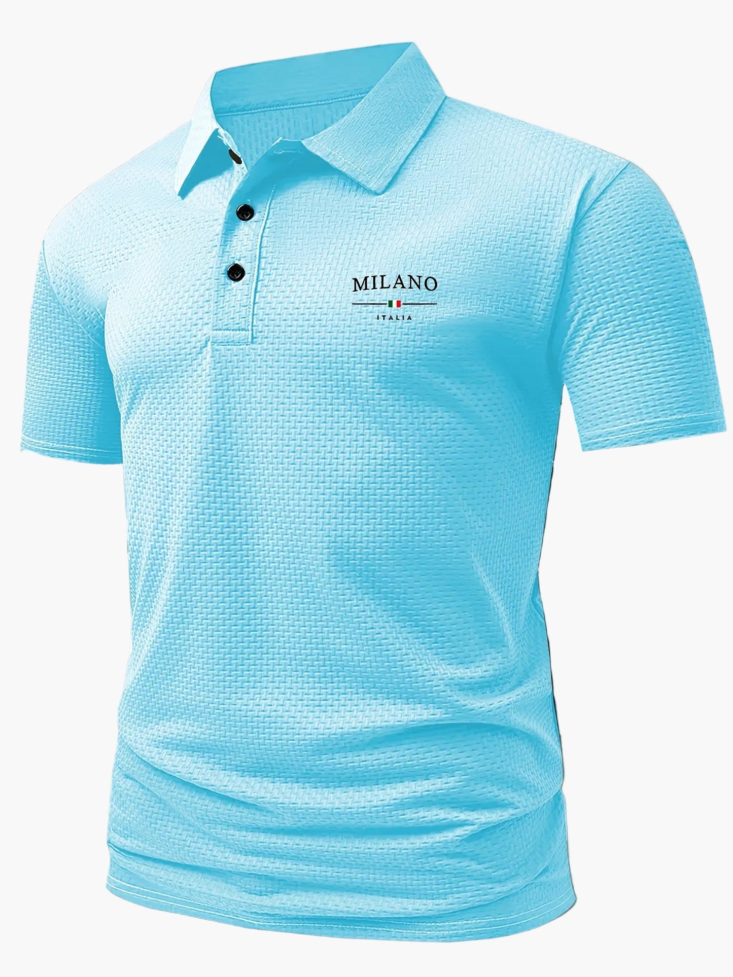 Herren Polohemd Modern Casual mit Strukturmuster – Stilvolles Freizeit-Poloshirt für Alltag und Büro