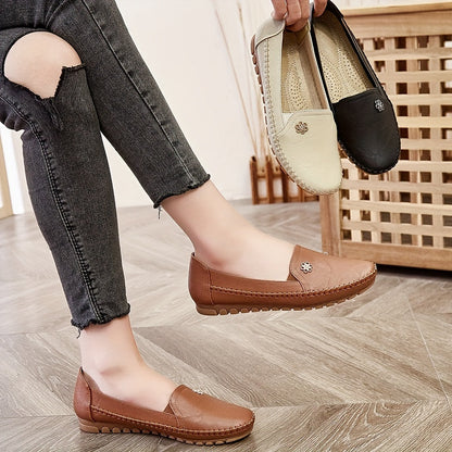 Damen Bequeme Penny Loafer Alltagsschuhe – Modischer Freizeitstil