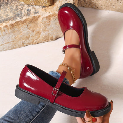 Women's Preppy Style Mary Jane Shoes for Everyday and Leisure