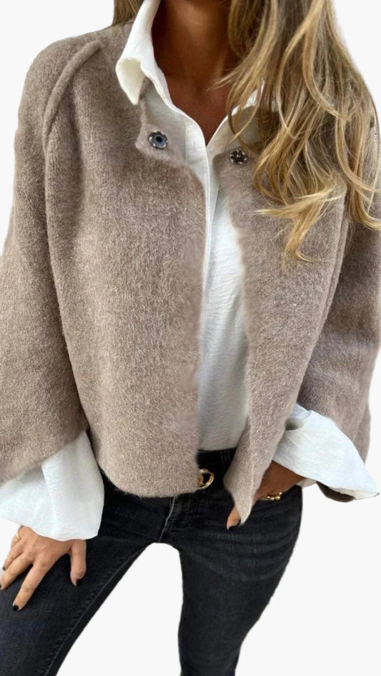 Damen Kurzjacke im eleganten, modernen Stil – Ideal für Business & Alltag