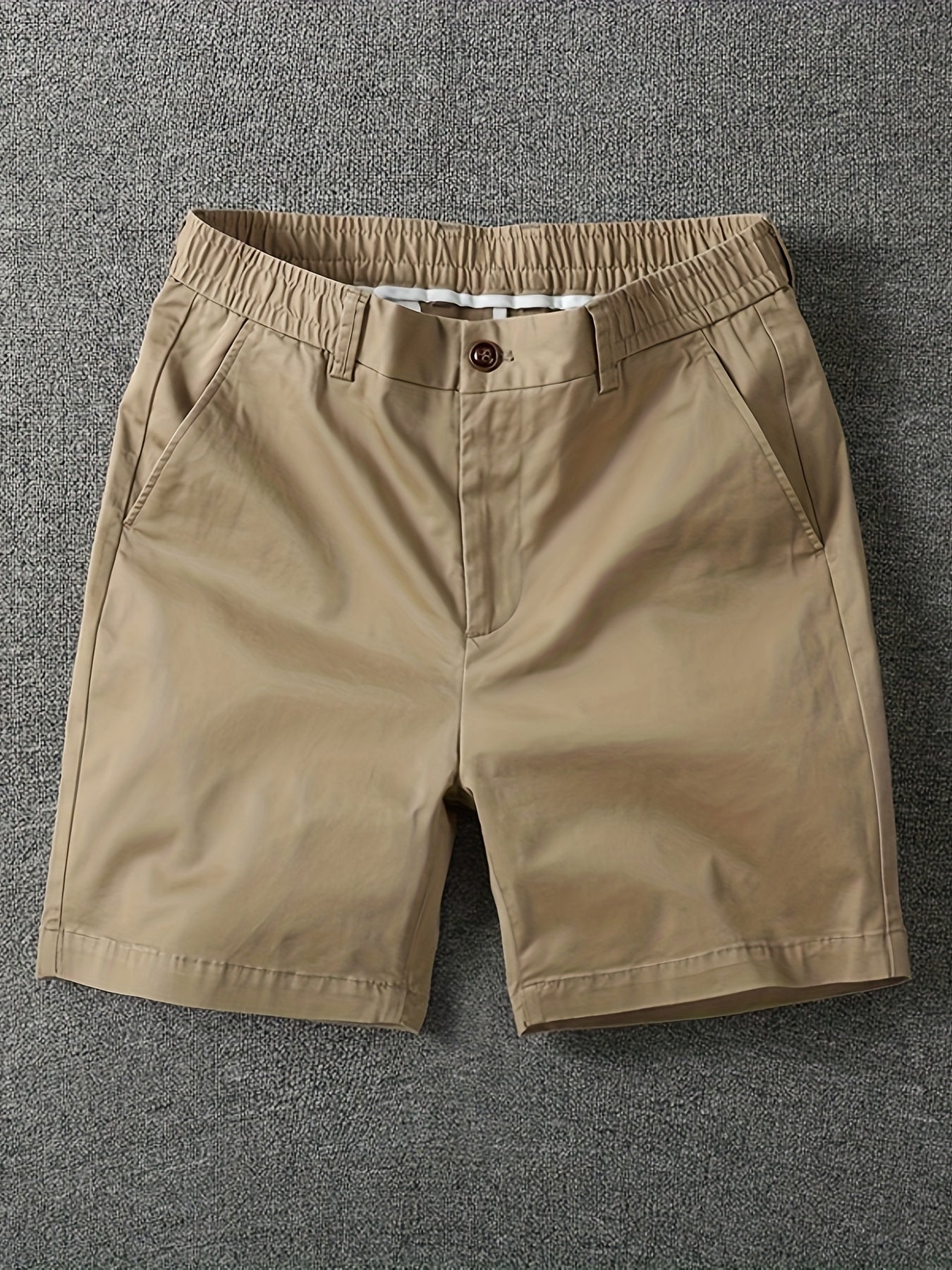 Herren Freizeitshorts mit elastischem Bund und klassischem Schnitt – Perfekt für Alltag und Urlaub