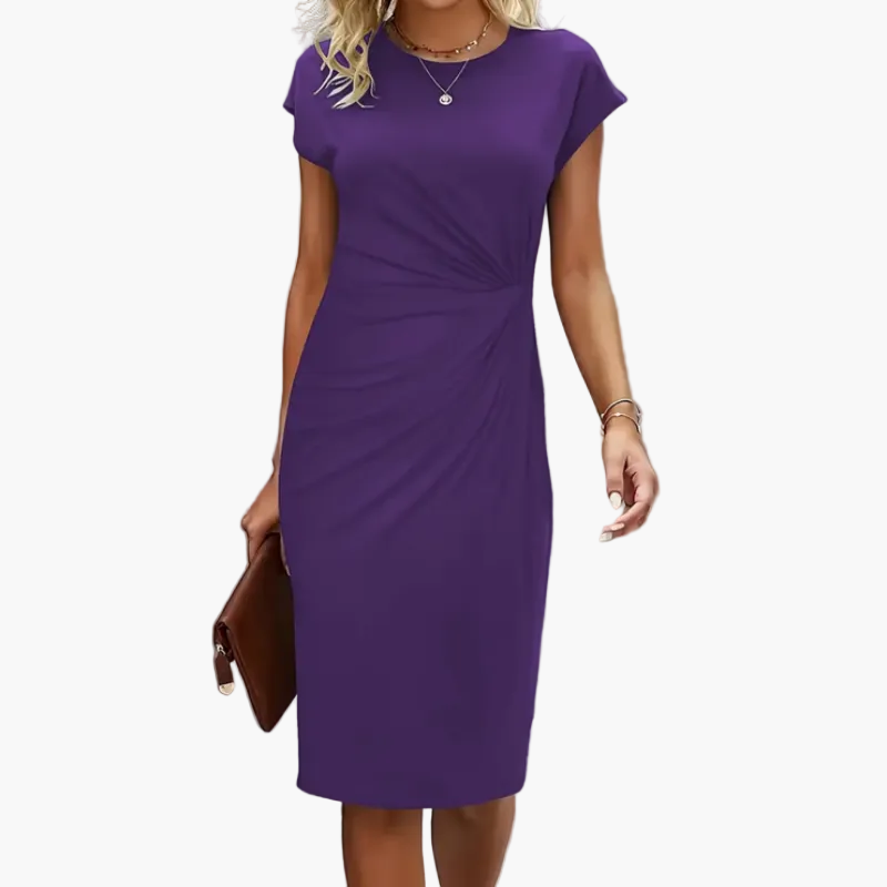 Women's Sheath Dress Elegant Work Knee-Length – Perfect for Office & Events