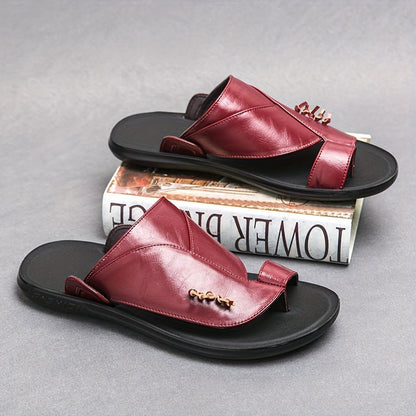 Herren Pantoletten – Modische Zehentrenner Sandalen im Casual-Stil für Alltag & Freizeit