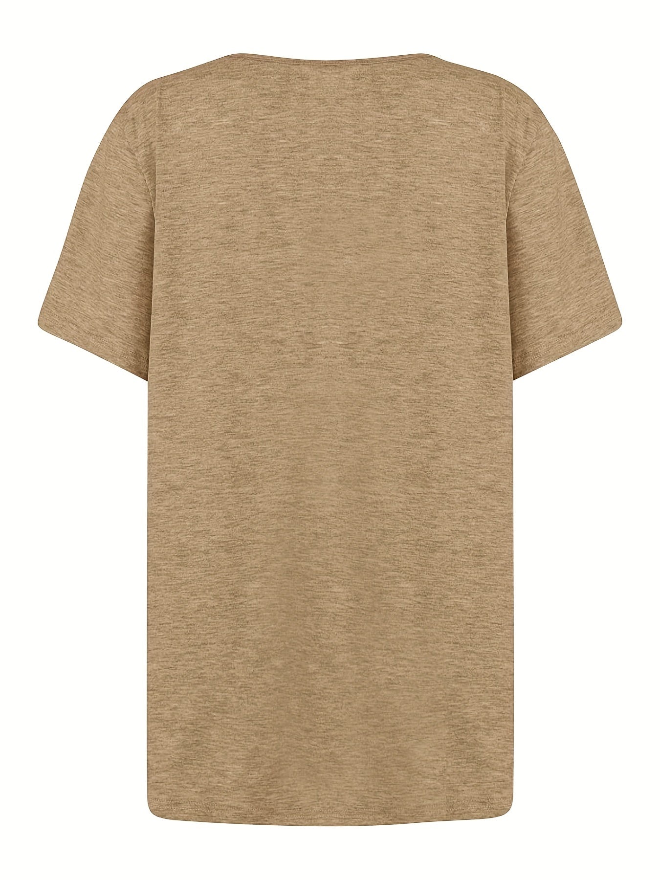 Damen Sommer-Shirt mit asymmetrischem Ausschnitt und Knopfdetails – Freizeit & Alltagsstil
