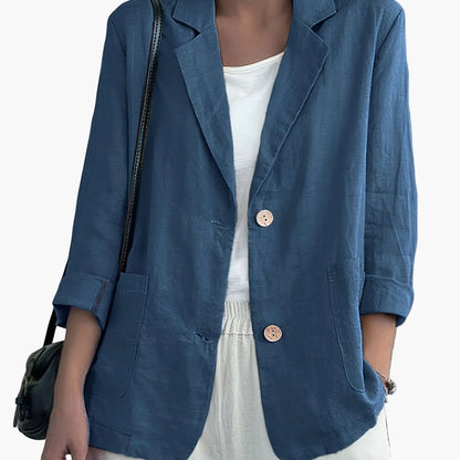 Women's Blazer in a Casual Business Look – Elegant Casual and Office Style