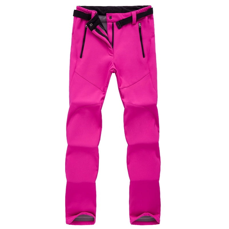 Women's Outdoor Hiking Pants Softshell Waterproof – Performance & Comfort for Adventure