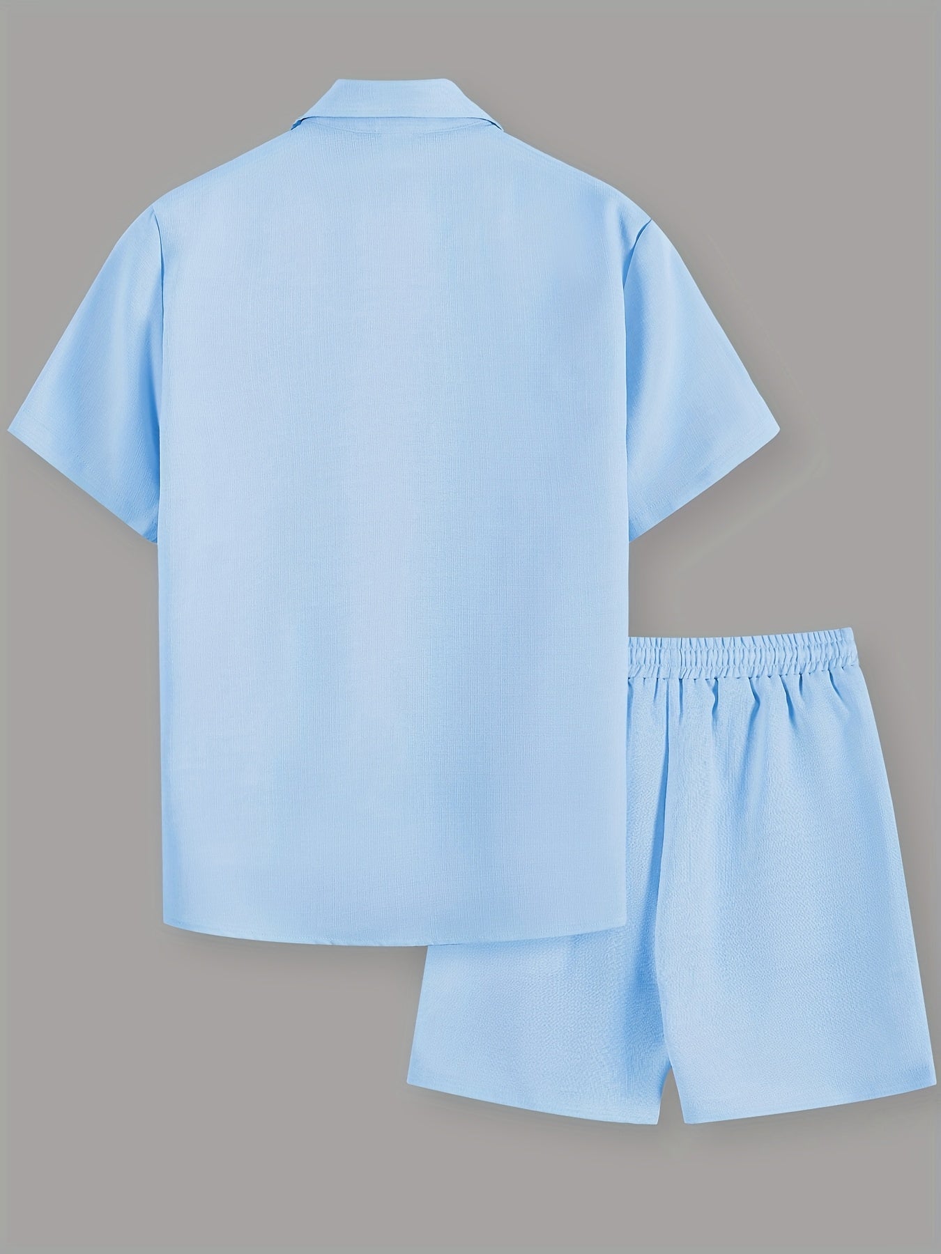 Herren Freizeit Kurzarm Set – Shirt und Shorts – Sommer Outfits für Alltag & Urlaub