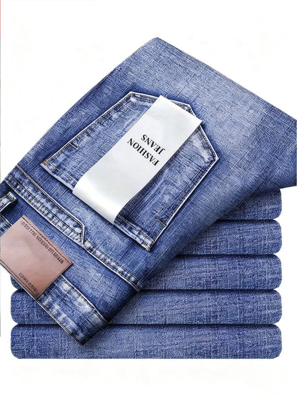 Herren Jeanshose Slim Fit Freizeit Stil – Ideal für Alltag und Wochenende