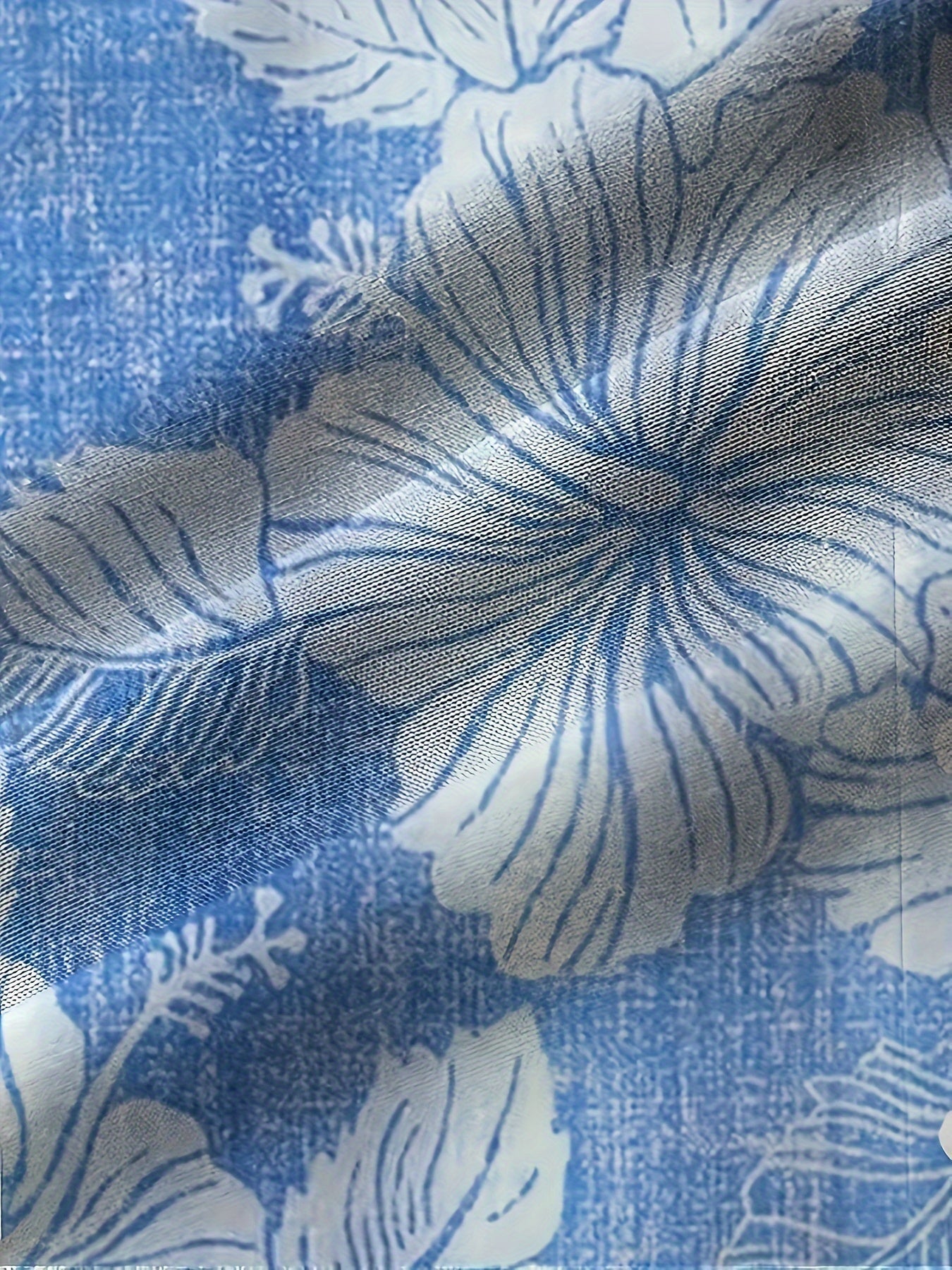 Herren Hawaii Hemd Kurzarm – Florales Urlaubshemd für Sommer & Freizeit