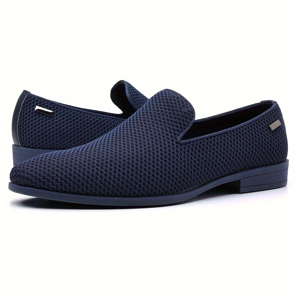Herren Slip-On Business Loafer – Eleganter Bequemer Freizeitschuh für Büro & Alltag