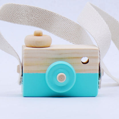Wooden Kids Camera Toy – Unisex, Creative Role Play & Learning Fun