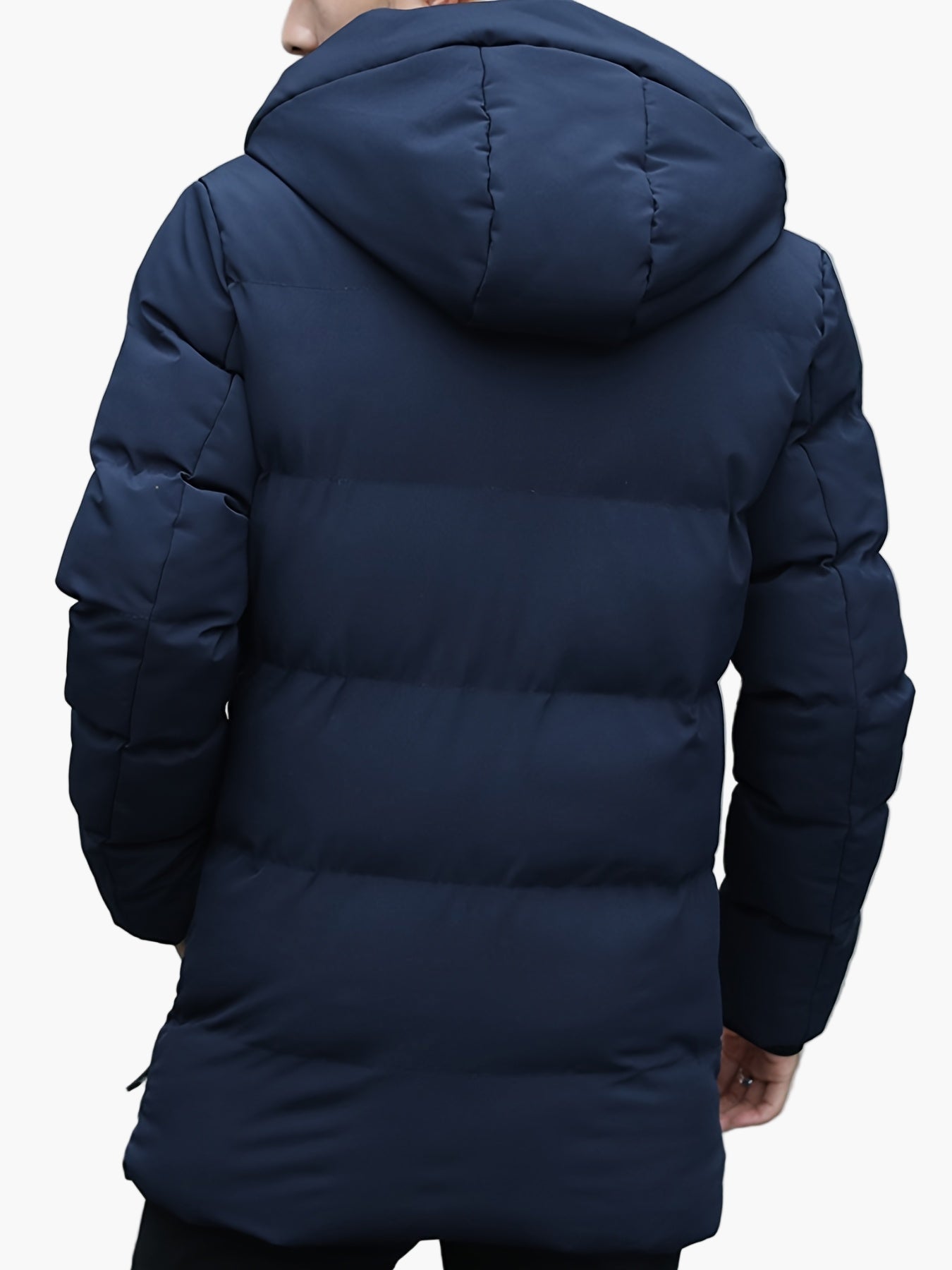 Herren Winter Steppjacke mit Kapuze – Modisch & Alltagstauglich
