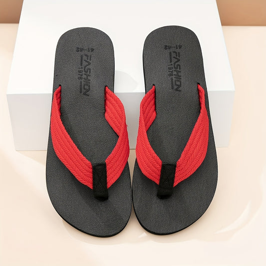 Men's Toe Separator Sandals – Preppy Style for Outdoor and Leisure