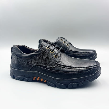 Men's Comfortable Outdoor Casual Shoes with Durable Sole – Casual Lace-Up Shoes for Everyday and Adventure