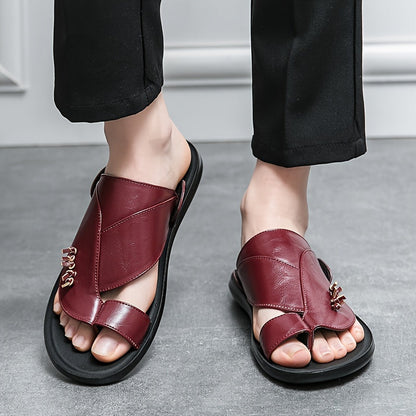 Herren Pantoletten – Modische Zehentrenner Sandalen im Casual-Stil für Alltag & Freizeit