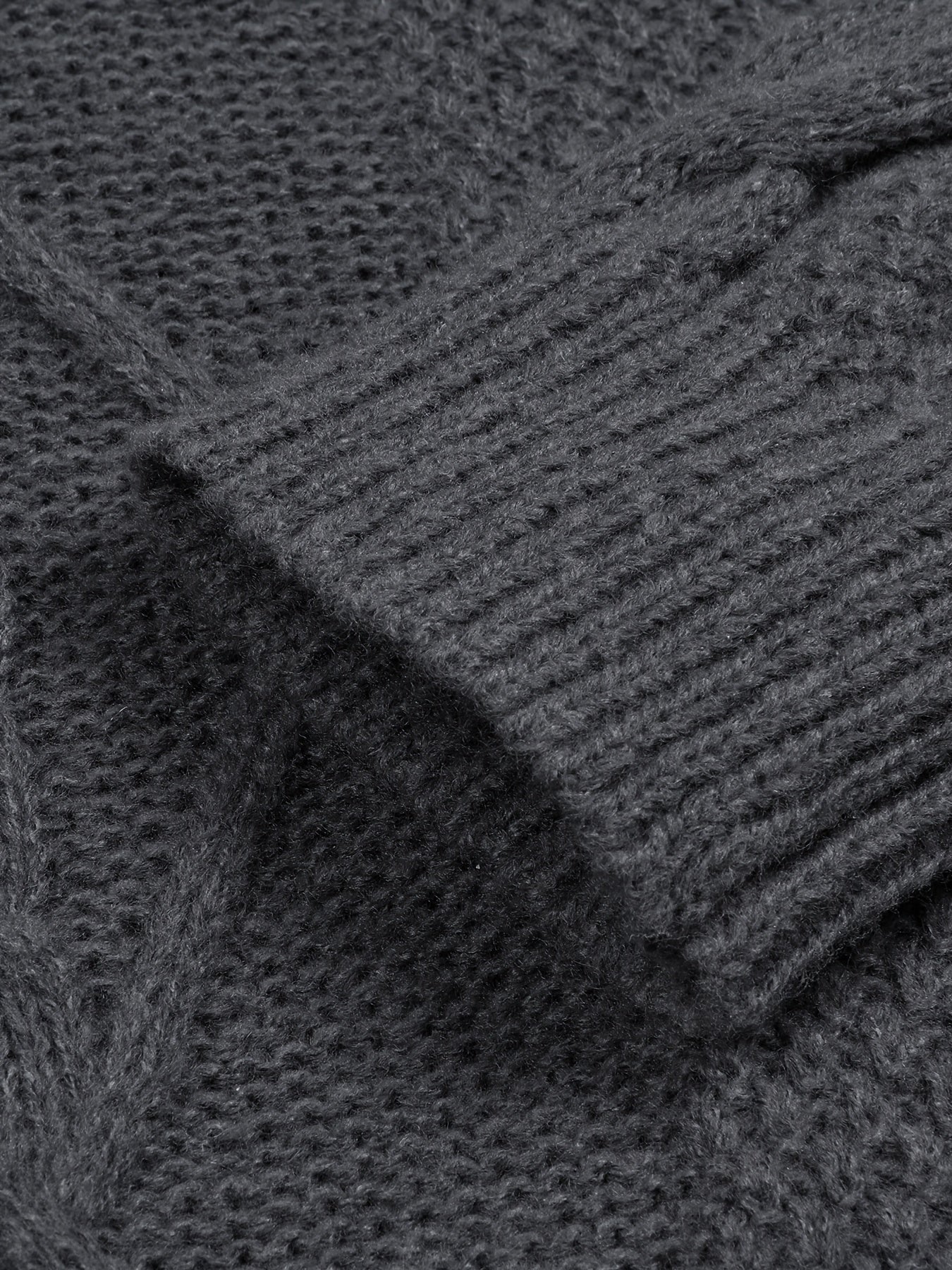 Herren Strickpullover im Casual Stil mit Zopfmuster – Perfekt für Herbst und Winter