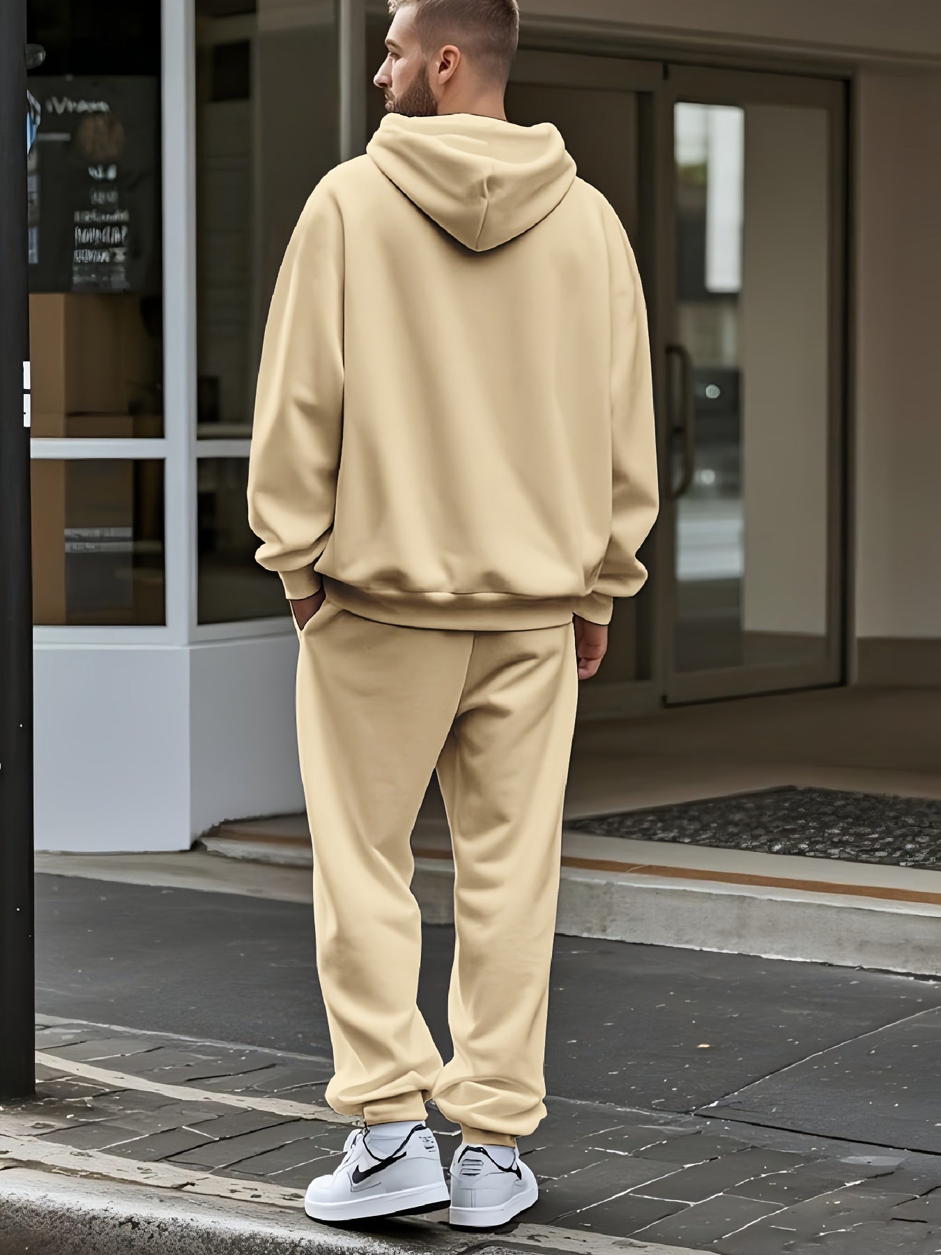 Men's Milano Italy Tracksuit Set – Hoodie & Jogging Pants for Leisure and Sports