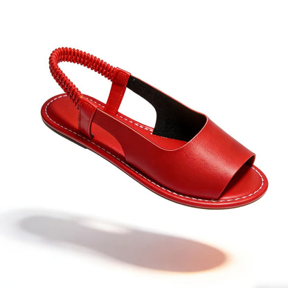 Women's Braided Sling Sandals – Comfortable Summer Shoes for Leisure & Everyday Wear