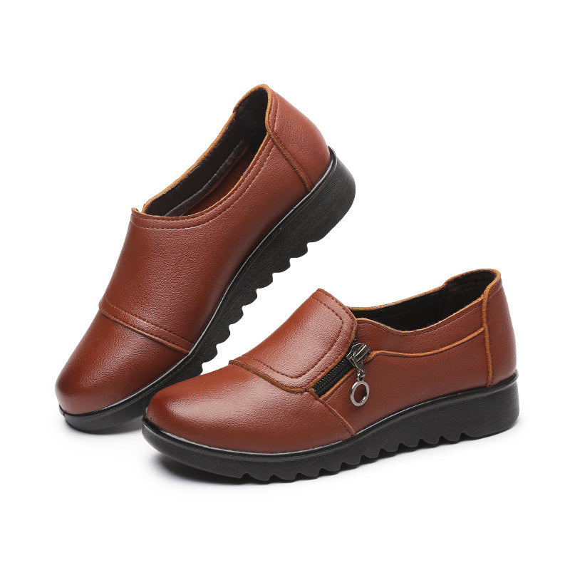 Liam – Comfortable flat shoes made of vegan leather