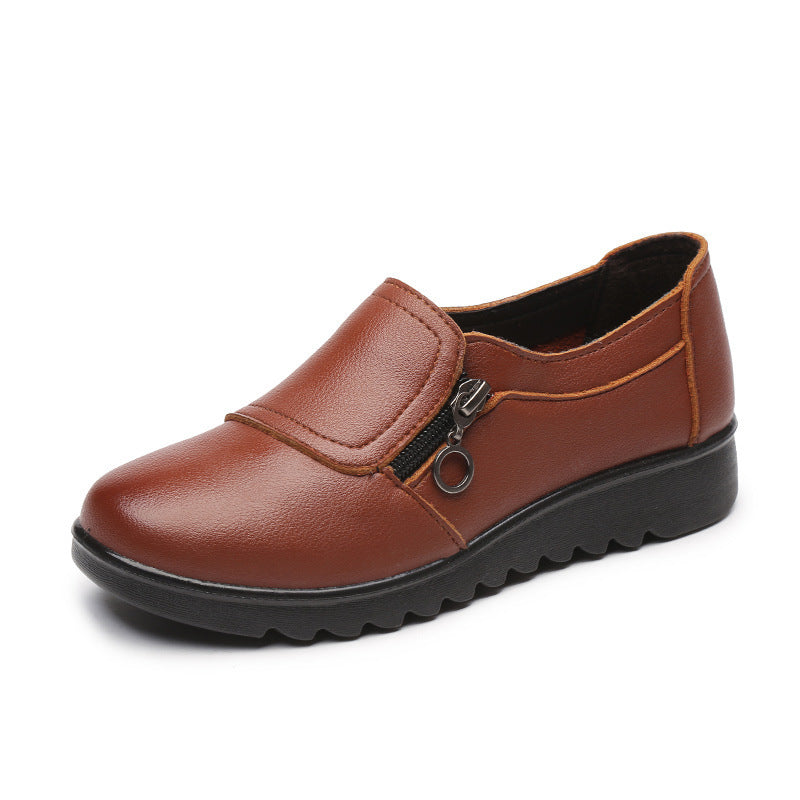 Liam – Comfortable flat shoes made of vegan leather