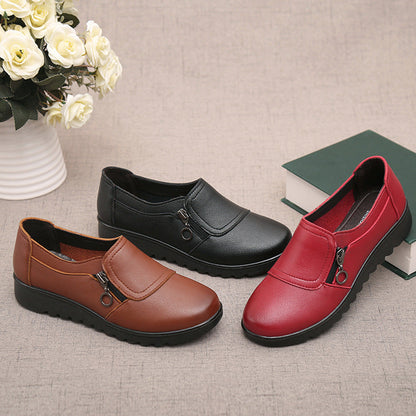 Liam – Comfortable flat shoes made of vegan leather