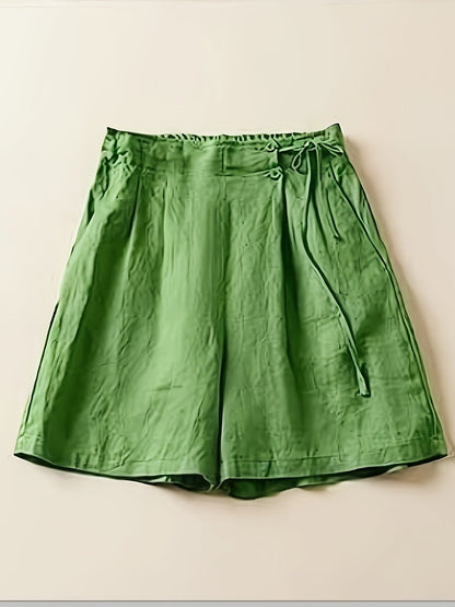 Women's High Waist Shorts in Casual Style – Perfect for Summer