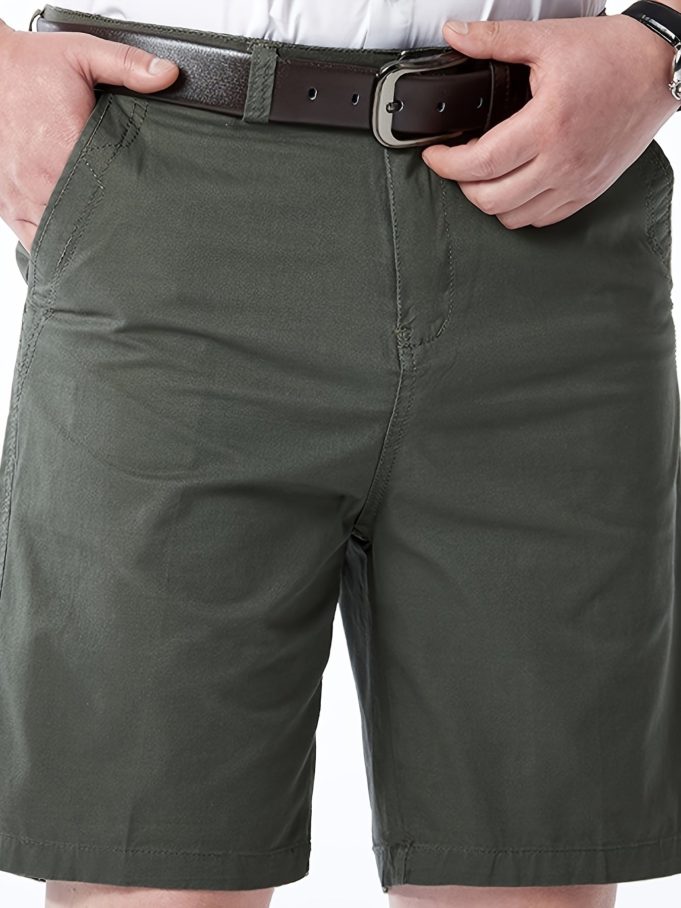 Herren Klassische Casual Shorts – Bequemer Regular Fit für Alltag und Freizeit