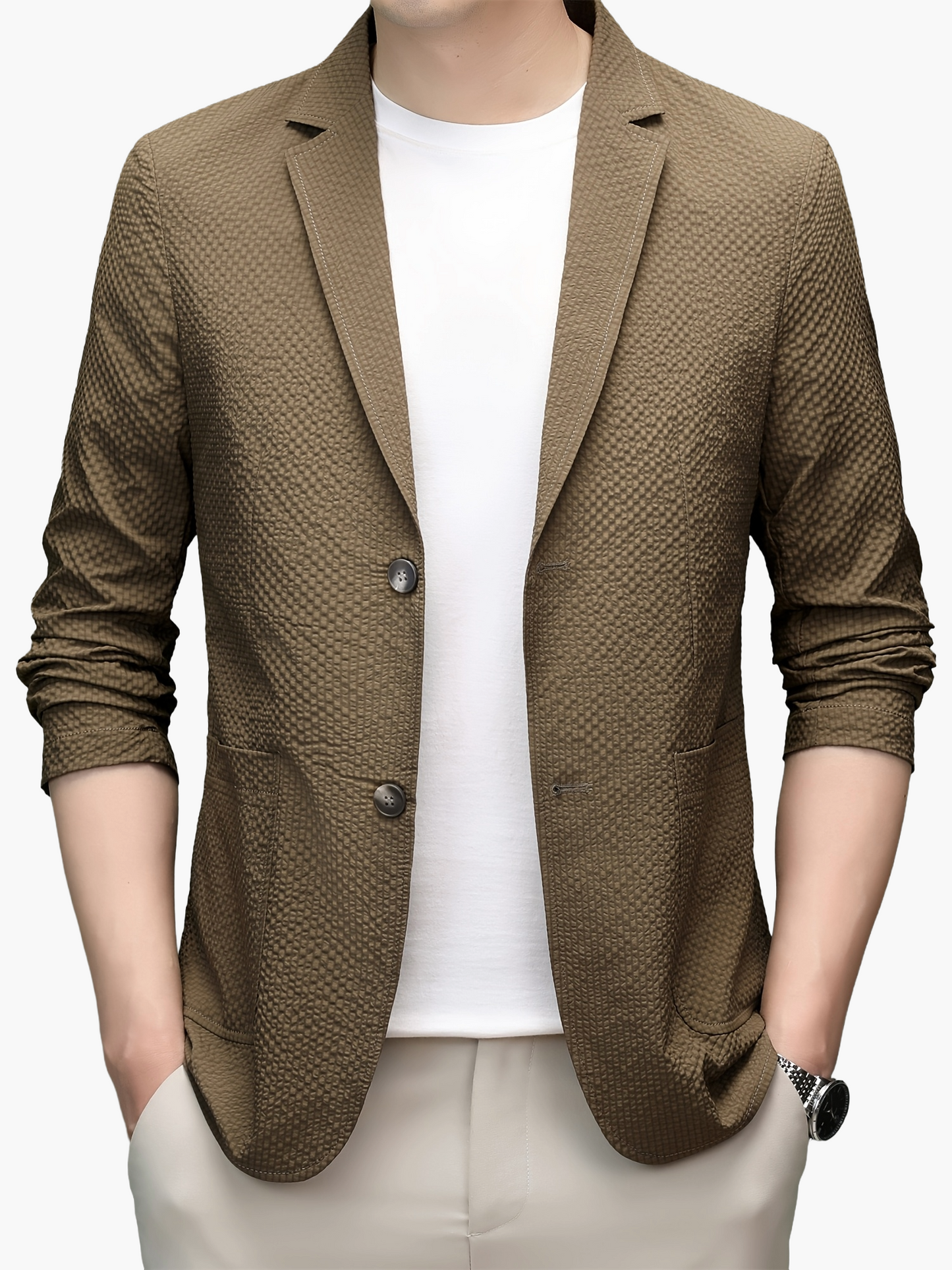 Men's Casual Blazer Modern Look for Spring and Summer – Business & Leisure Jacket