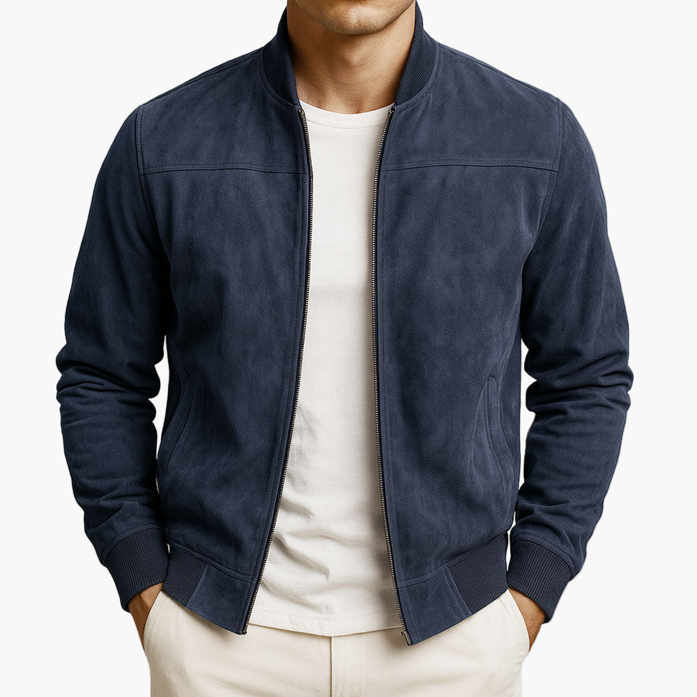 Herren Bomberjacke im minimalistischen Stil – Perfekt für Freizeit und Alltag