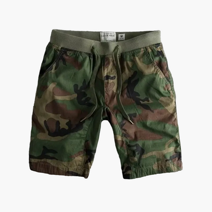 Men's Camouflage Exercise and Leisure Shorts – Athletic Appearance for Outdoor and Workout