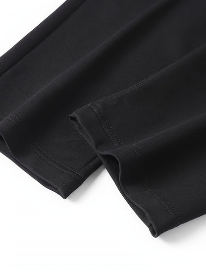 Men’s warm lined sweatpants 3-pack with drawstring and zippered pockets